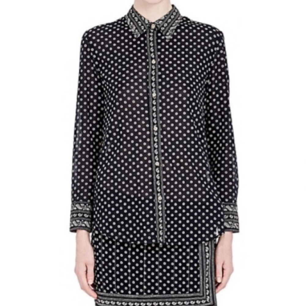 Isabel Marant Etoile bandana-print lamia bluse